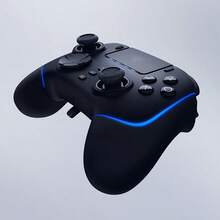 RAZER Phantom Wolf Warrior V2 Professional Edition Wireless Game Controller PS5/PC Universal Hall Electromagnetic Trigger Zero Dead Zone Four Back Button Macro Programming E-Sports Grade Joystick Six-Axis Somatosensory - الأسود - مشاهدة 1