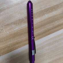 Lápiz de bolsillo para enfermeras y médicos, reutilizable, linterna LED de luz blanca con medidor de pupila y regla para estudiantes de enfermería, paquete de 2 piezas - Multicolor - Ver 16