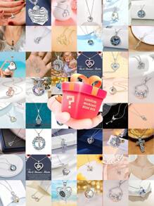 Caja sorpresa - Entrega aleatoria, puede obtener collares y joyas de mujer en su interior, algunos regalos sorpresa inesperados