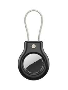 1pc Tracker Computer Security Lock Anti-Lost Carabiner, Suitable For AirTag Protective Case, Silicone Keychain/Chain, For AirTag GPS Item Finder Accessories, Also Suitable For Outdoor Hiking, Backpacking, Daily Travel Essential Safety Camping Gear Hook, Keychain - Multicolor - View 10