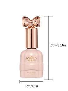 annies 10ml/1件 爆闪冰玻璃珠猫眼指甲油凝胶可卸UV LED肉桂色水晶猫眼美甲DIY