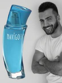 Navigo Homme Libre Eau de Toilette para Hombre con Atomizador - Nueva Imagen Mismo Aroma - Perfume Aromático Fougère Maderoso con Notas de Cardamomo, Lavanda y Cedro - Aroma Masculino, Fresco y Elegante para Hombres - Ideal para Uso Diario o Nocturno - Presentación de 100 ml - Agua de Tocador de Larga Duración – Línea Navigo - Perfume con Personalidad Sofisticada Navigo Homme Eau de Toilette es una fragancia masculina pensada para el hombre moderno - Azul - Ver 2