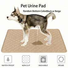 وسادة كلب قابلة للغسيل، وسادة جرو قابلة لإعادة الاستخدام، سجادة مانعة للانزلاق، حصيرة كبيرة للكلاب، وسادة تدريب ماصة ومانعة للتسرب، مناسبة للحيوانات الأليفة والأقفاص والمتاريس والأسرة والأرائك