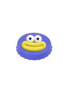 1 件防漏可重复使用罐盖，可爱的大口图案，保持饮料新鲜，饮料密封盖，罐盖，防漏密封盖，按压式防溅盖，碳酸饮料、果汁和汽水罐的饮具配件，非常适合户外烧烤、野餐、露营和日常使用