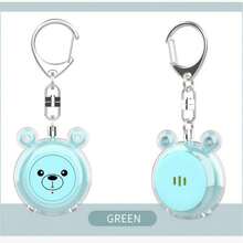 1 件全新迷你智能防身报警器，可充电女士防身防狼个人报警器，130dB 报警，双重报警模式，Type-C 充电，LED 照明，方便老人和儿童携带 - 彩色 - 查看 11