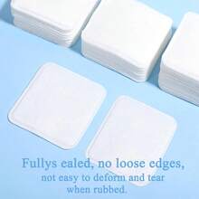 1 Box/2 Boxes Disposable Square Facial Cleansing Pads, Dry & Wet Dual-Use, Multi-Purpose Skin Care, Daily Skincare, Skin Cleansing, Makeup Removal, 100pcs/Box, 7*6CM