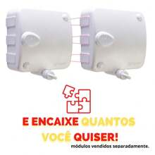 Automatic Retractable Wall Clothesline Module With 6 Meter Rope - White - View 5