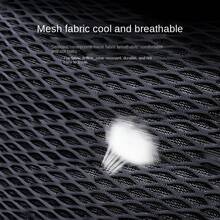 Universal Car Headrests PU Leather Mesh Breathable Neck Pillows, Soft Comfortable Seat Rest Cushions, Auto Interior Accessories Decorations, Car Pillow - one-size - View 5