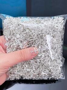 20/50/100颗3D银色十字架美甲装饰,韩式合金十字架美甲吊坠,Y2K金属美甲配件,哥特朋克闪亮白色水晶美甲宝石,可用于DIY亚克力美甲贴纸、手机壳、鞋子、衣服、包包等。美甲用品 - 彩色 - 查看 12