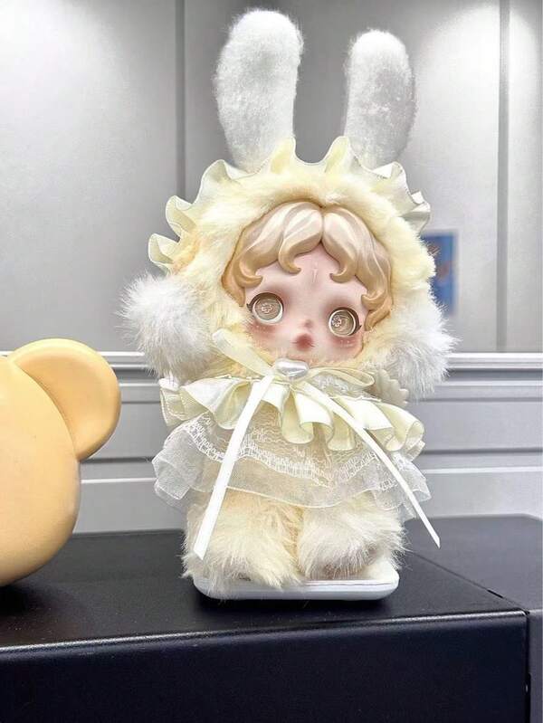 [Solo ropa] Nuevo conjunto de ropa de segunda generación de la muñeca ángel Zhaohua de gran , figurita de resina amarilla crema con burbujas, conjunto de ángel lindo