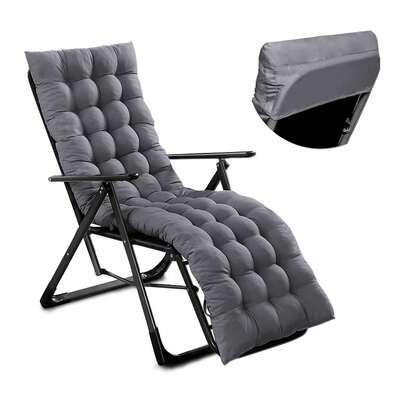 Sour Lemon Bench Cushion Sun Lounger Cushions Garden Chair Cushion Sunbed Cushions Thick Garden Recliner Chair Replacement Anti-Slip Cushion For Porch Swing Patio Lawn