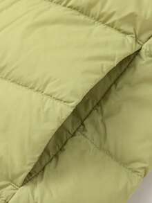 Balabala 儿童轻薄羽绒服秋冬款 - 带帽 防水防油 家庭款 - 黃綠 - 查看 9