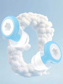 旅行硅胶耳塞带收纳盒可重复使用降噪耳塞用于睡眠听力保护旅行学习集中注意力居家旅行必备配件适用于卧室宿舍酒店邮轮办公室返校礼物适合男士女士男孩和女孩