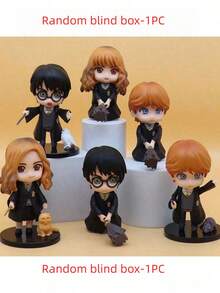 Harry Potter! Harry Potter Popular Dolls And Character Models Decorative Ornaments, Random Blind Box Decorations Small Gifts. Suitable For Birthday Gifts, Valentine's Day Gifts, Creative Gifts, Anniversaries, Graduation Season, Thanksgiving, Independence Day, Christmas, Halloween Gifts, Gifts For Friends, Family And Best Friends - Multicolor - View 15