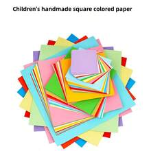 100 Bright Square Origami Sheets - Colorful Handmade Paper For Artistic Creation, Perfect For Paper Cranes And Decorative Design, With A Bright Multi-Color Option, Paper Art DIY Origami, Paper-Cutting, Handmade Colored Paper, Multiple Colors, Suitable For Handcrafting And Painting Cutting,For School Supplies,Back To School - Multicolor - View 9