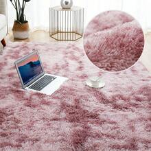 Large Shaggy Rugs Anti Slip Soft Fluffy Rug Living Room Bedroom Thick Carpet Mat - Dark Grey - View 6