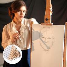 120 Pcs #2 HB Pencils With Eraser No 2 Unsharpened Wooden Hexagonal Pencils For Adults Gifts For School Exam Art Learning Office Sketching (Black) - 白色 - 查看 7