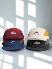 1pc Unisex Japanese Style Lightweight Drawstring Brim Summer Quick Dry Baseball Cap, Suitable For Outdoor Sun Protection - Short Brim Baseball Cap - View 8