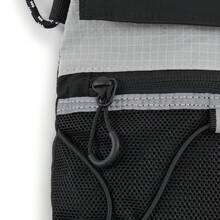 Li Ning Outdoor One Shoulder Bag, Outdoor Sports Casual Crossbody Bag, Autumn Outdoor Shoulder Bag, Portable Small Bag, ABDV221 - Black - View 8