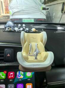 1 Pc For Labubu Plush Seats, Colourful Car Ventilation Clip Trim, Monster With Seat Accessories - Cute Car Seat Design, Fun House Accessories And Vehicle Interior With Fixing Clips Shooting Reason Is Slightly Colored