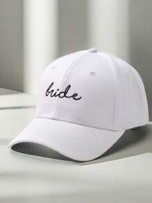 Embroidered Letter Unisex Baseball Cap, Suitable For Everyday Wear - Multicolor - View 10