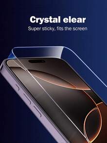 5片装钢化玻璃屏幕保护膜，兼容 17/17 Pro/17 Pro Max/17 Air/16/16 Plus/16 Pro/16 Pro Max/15/14/13/12/11 Pro Max/X/XS/XR/Mini/7/8/14 Plus，也兼容 14/15 Pro Max。这款玻璃材质的手机屏幕保护膜是馈赠亲友的理想之选，也是手机屏幕保护膜和手机配件的完美之选。 - 無色 - 查看 8