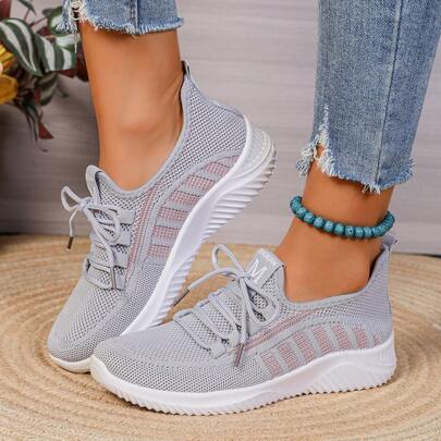 Zapatos cómodos para deportes y ocio al aire libre para mujeres en primavera y otoño, para madres. Zapatos antideslizantes para personas mayores, zapatos turísticos ligeros, zapatos para senderismo para mujeres de mediana edad y mayores