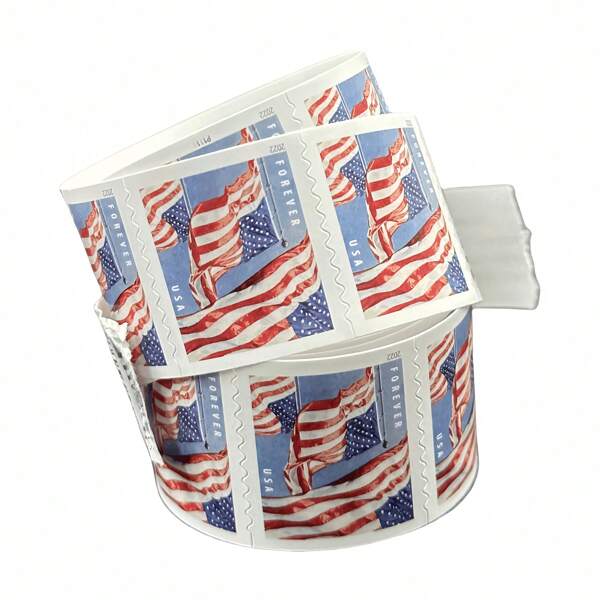 2022 Flags Postage Stamps Roll Vintage High Quality S Set Variety Of Styles Forever Stamps Love Theme Commemoration Gift Envelope First Class For Mailing Labels Handbook Usa Sticker