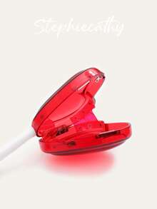 STEPHIECATHY 品牌时尚女士透明红心棒棒糖形状手拿包可爱小晚宴包磁扣长链斜挎包新娘钱包适合派对宴会晚宴约会节日婚礼 - 彩色 - 查看 7