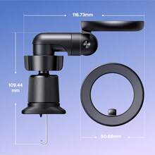 UGREEN Magsafe Car Airvent Foldable Mental Mount Compatible With IPhone 16 15 Pro Max SAM SUNG - Air Vent - View 8