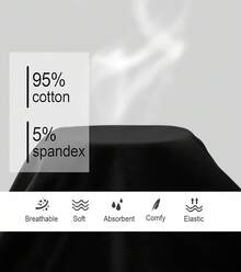 Cotton Period Underwear For Women, Easy Clean Menstrual Briefs - Dark-6pack - View 2