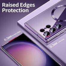 兼容三星S25、S25+、S25 Ultra、S25 Edge手机壳，支持无线充电，电镀边缘防震耐用，提供全方位保护。也兼容S24、S24+、S24 FE、S24 Ultra、S23、S23+、S23 FE、S23 Ultra、S22、S22+、S22 Ultra、A35、A55、A05、A15、A06、A16、16、15、14、13、12、11 Pro Max Plus、7、8、SE、7P、8P、X、16e。