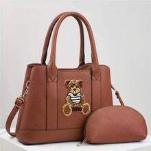 Women Top Handle Bags - 土黃色 - 查看 2