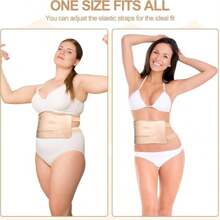 1 Pack Castor Oil Pack - Reusable Wrap Adjustable Pack Wrap Kit For Liver, Aid Sleep, Auxiliary Liver And Abdominal Muscles To Improve Circulation Digestion (Castor Oi L Not Included) (Khaki)