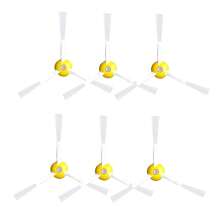 扫地机配件以及吸尘器配件，边刷替换件适用于 iRobot Roomba 900、800、700 和 600 系列 960 980 985 860 870 877 880 890 891 895 805 761 770 780 790 614 650 665 671 675 690 694 型号 6 件装 - 6件 - 查看 2