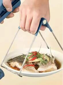 Bowl Clamp Anti Scald Clamp Kitchen Tool Clamp Steaming Vegetable Clamp Anti Slip And Anti Scald Hand Clamp Plate