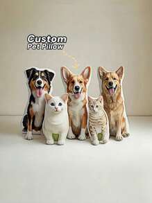 定制照片枕头，四季沙发和床装饰新颖，个性化，男女通用，适合父亲节，母亲节，万圣节，圣诞节，平安夜，情人节，生日，个性化周年纪念日，感恩节，复活节，愚人节，狂欢节，国庆节作为完美的礼物