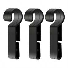 Plastic Safety Helmet Clip, Non-Slip Fastener Hook For Headlamp, Mining Lamp Fixing Hook