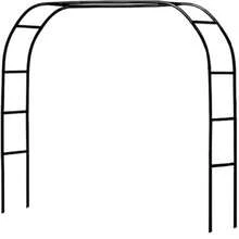 [Metal Garden Arch, Climbing Plants] 2 Sizes Metal Garden Arch - Wedding & Event Decoration, Garden Trellis For Climbing Plants, Assemble Freely - 1 Pack - 黑色 - 查看 10