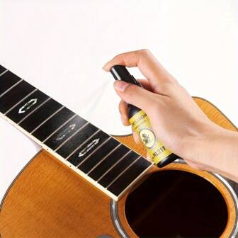 50 ml Gitaar Citroen Olie, Gitaar Fretboard Onderhoud/Reiniging/Polijst Accessoire, Gitaar, Bas, Ukelele Fretboard Reiniger, Ideaal Cadeau Voor Snaarinstrument Liefhebbers Op Valentijnsdag Of Pasen