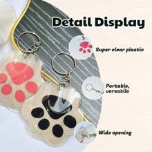 1 Stück/2 Stück Haarspeicher-Anhänger mit Tierkralle, neue Version Gedenkdisplay für Tierfell & Menschenhaar, Aufbewahrungsanhänger für Tierschaum als Schlüsselanhänger für Katzen & Hunde