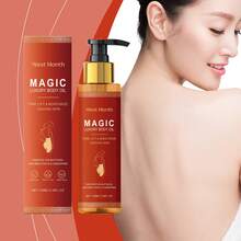 100ml Body Deeply Moisturizing Oil Firming Dry Skin Tightening Smoothing Brightening Fade Fine Line Chest Thighs Rejuvenating Repairing Soften Nourishing Skin Care Oil For All Skin Types - 紅色 - 查看 5
