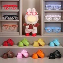 1pc Shoe Accessories Matching For Labubu Generation 1 & 2 Sneakers, Doll Shoes, Lina Doll Shoes And Eye Doll Figurine Accessories, Glasses, Sunglasses, Photography Props, Headphones