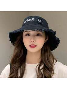 New Stylish Charming Versatile Sun Hat For Women, Large Brim Sun Protection Visor Cap For Spring Summer Autumn, Japan Style - Multicolor - View 20