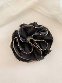 1 件女士缎面发圈，高品质马尾辫固定器发带配件，马尾辫固定器，发圈，发橡皮筋，发绳，发饰 - 彩色 - 查看 5