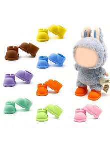 1pc Shoe Accessories Matching For Labubu Generation 1 & 2 Sneakers, Doll Shoes, Lina Doll Shoes And Eye Doll Figurine Accessories, Glasses, Sunglasses, Photography Props, Headphones