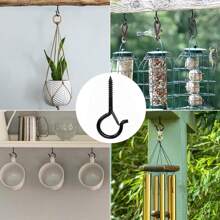 Decorative Hooks - 黑色 - 查看 7