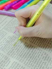 6pcs Highliter Pen Office Set Good For School Office Economic Choice Good Quality Back To School - Multicolor - View 4