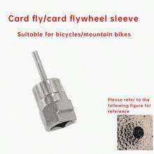 Kunci Pas Pelepas Kaset Sepeda Balap, Kunci Pas Sekrup untuk Pemasangan Freewheel Sepeda, Soket Sekrup Freewheel Sepeda, Alat Pemasangan dan Pelepas Kaset Sepeda Gunung - MultiWarna - View 11