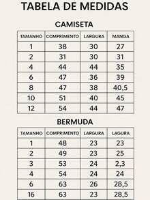 Kit 6 Peças 3 Conjuntos Infantil Menino Juvenil Verão Masculino 1 ao 16 - 3 Camisetas + 3 Bermudas - Multicolorido - Visão 4